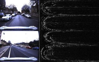 sensor imaging from robotcar. 