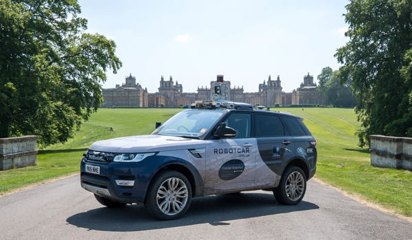 Robot car at Blenheim Palace
