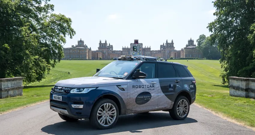 Robot car at Blenheim Palace