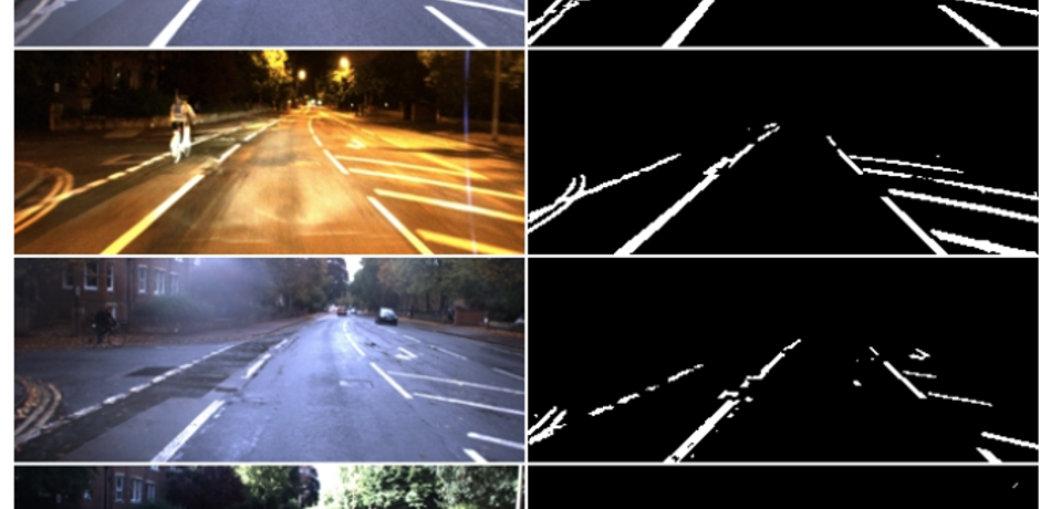 Road camera images. 