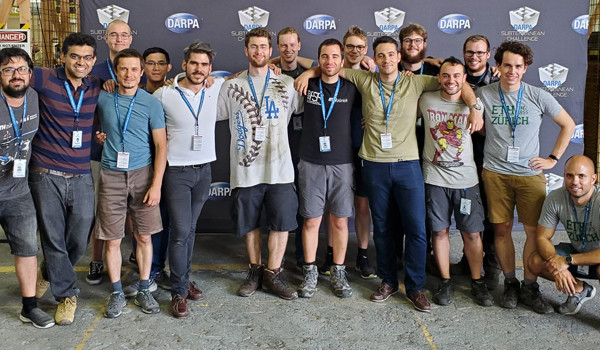 DARPA Sub T Challenge group photo 2019. 