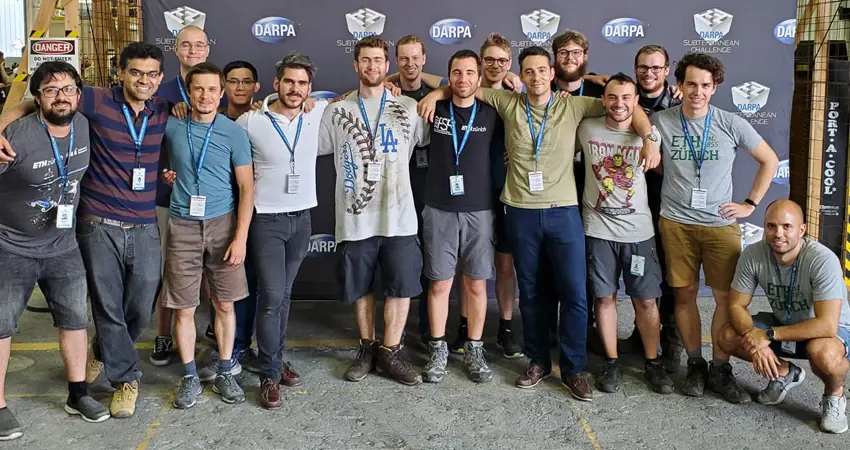 DARPA Sub T Challenge group photo 2019.