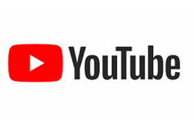 Youtube logo. 