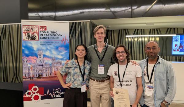 IBME student wins Best Poster Award at Computing in Cardiology (CinC) 2026