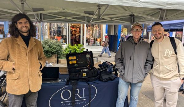 Oxford Robotics Institute joins road safety event in central Oxford