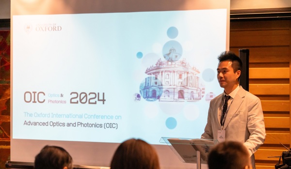 Dr Chao He chairs Oxford International Conference on Advanced Optics and Photonics